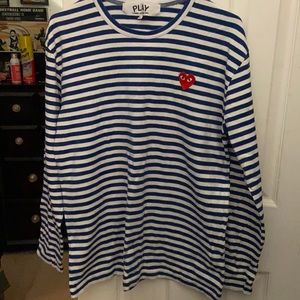 Comme des Garçons long sleeve striped shirt